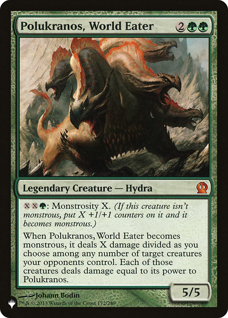 Polukranos, World Eater [The List] | Enigma On Main