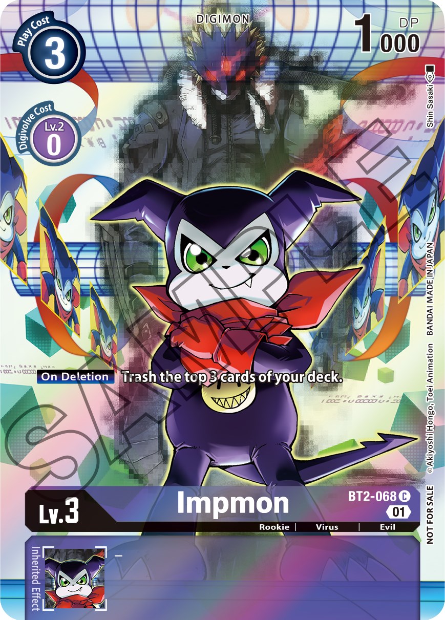 Impmon [BT2-068] (Tamer's Card Set 1) [Release Special Booster Promos] | Enigma On Main