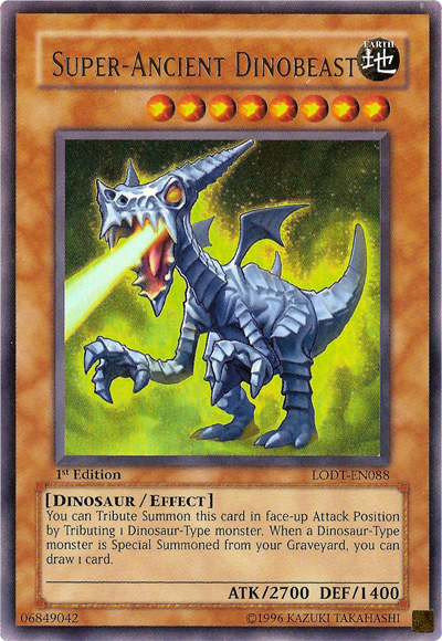 Super-Ancient Dinobeast [LODT-EN088] Ultra Rare | Enigma On Main