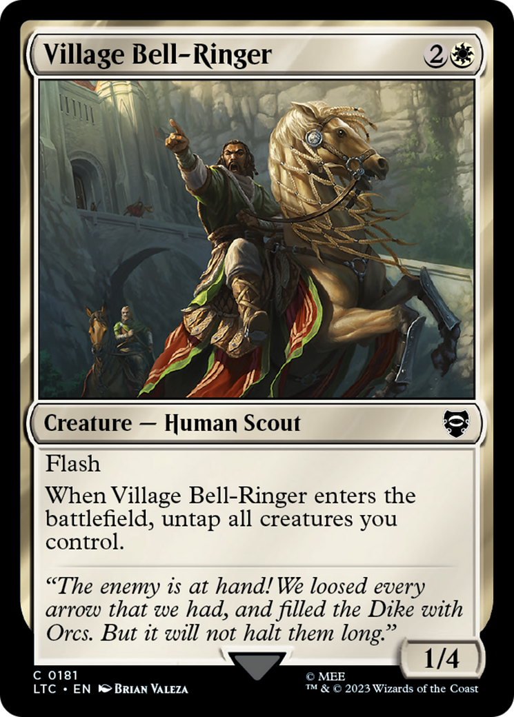 Village Bell-Ringer [The Lord of the Rings: Tales of Middle-Earth Commander] | Enigma On Main