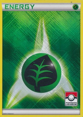 Grass Energy (2011 Pokemon League Promo) [League & Championship Cards] | Enigma On Main