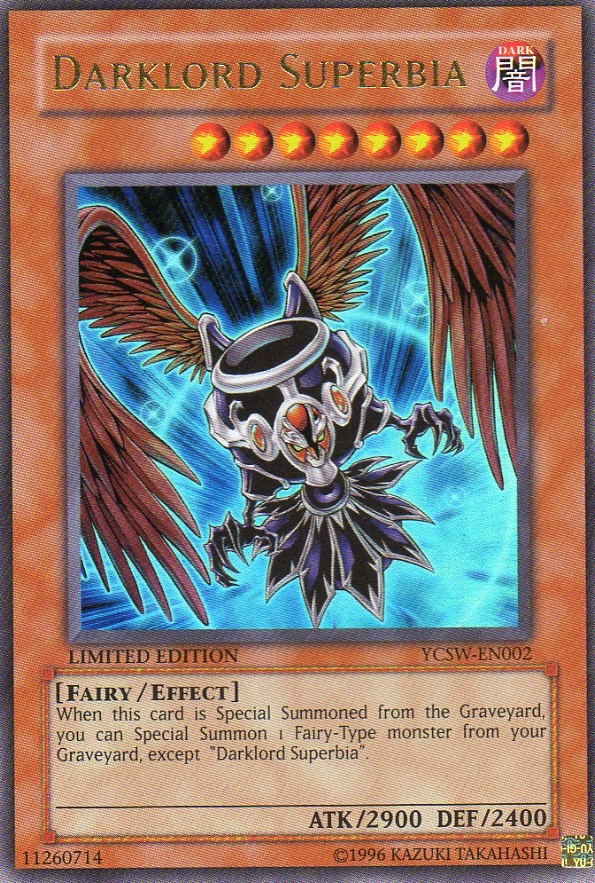 Darklord Superbia [YCSW-EN002] Ultra Rare | Enigma On Main