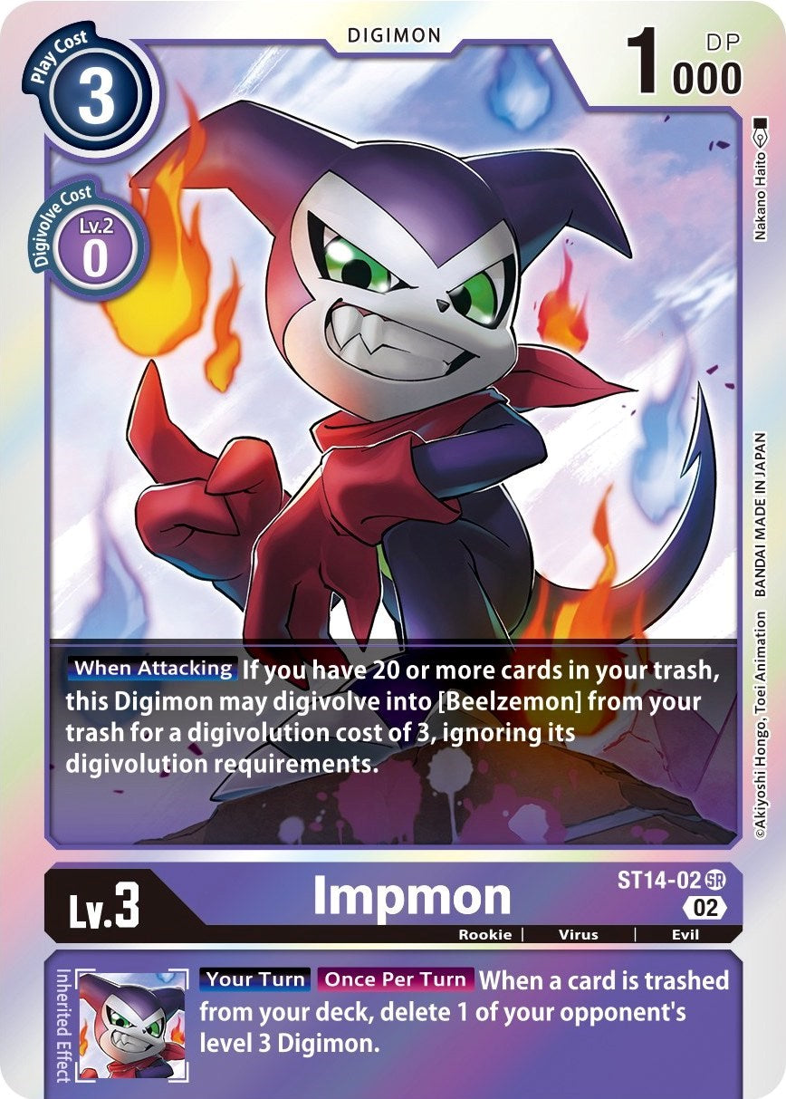 Impmon [ST14-02] [Starter Deck: Beelzemon Advanced Deck Set] | Enigma On Main