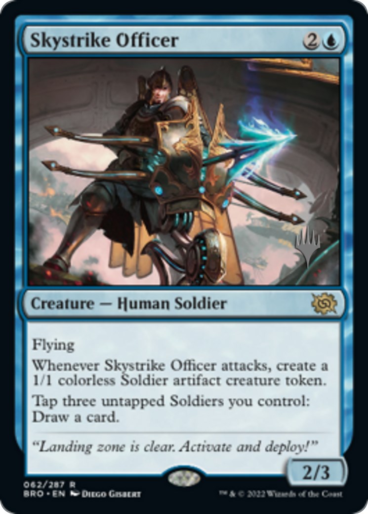 Skystrike Officer (Promo Pack) [The Brothers' War Promos] | Enigma On Main