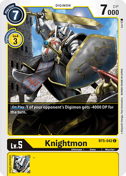 Knightmon [BT5-042] [Battle of Omni] | Enigma On Main