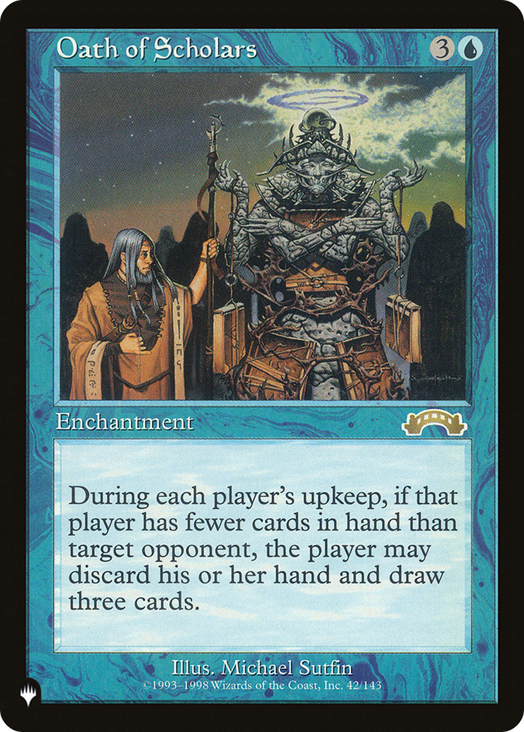 Oath of Scholars [The List] | Enigma On Main