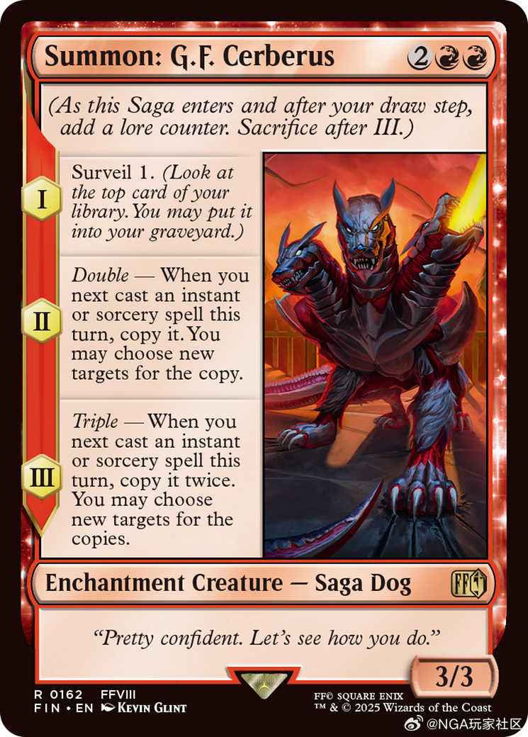 Summon: G.F. Cerberus [FINAL FANTASY] | Enigma On Main