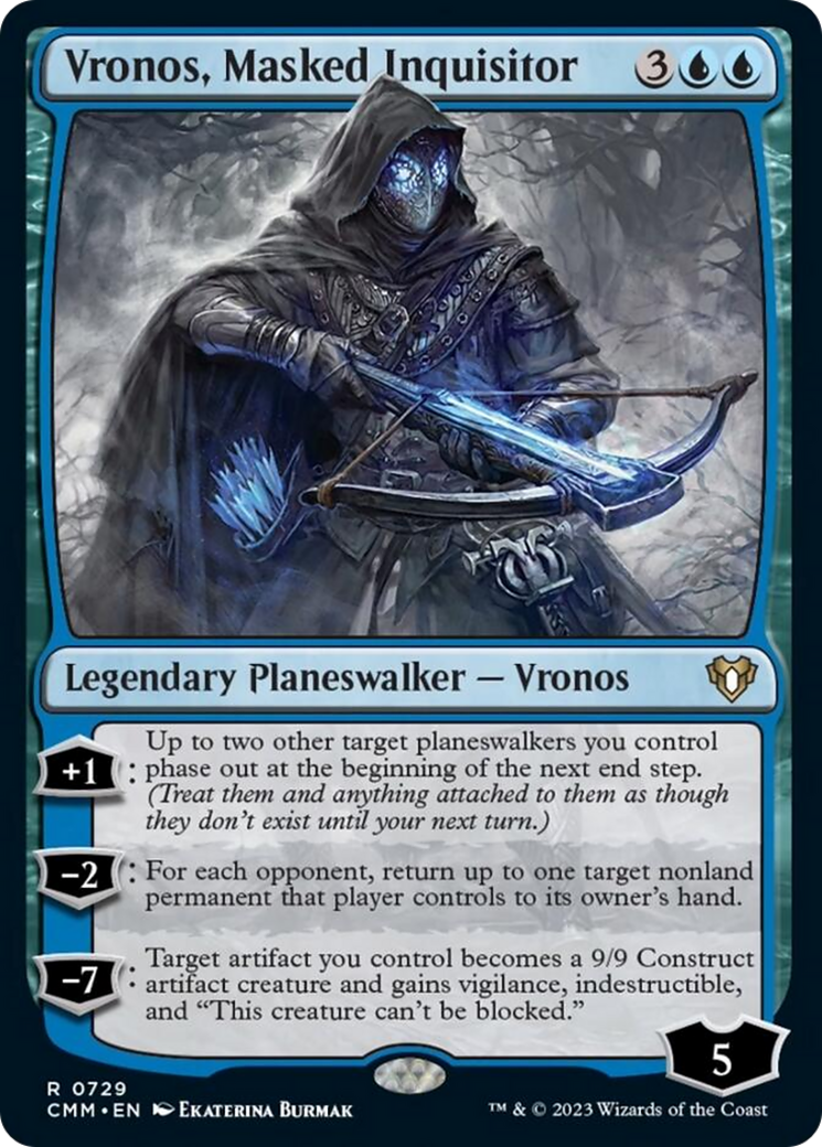 Vronos, Masked Inquisitor [Commander Masters] | Enigma On Main