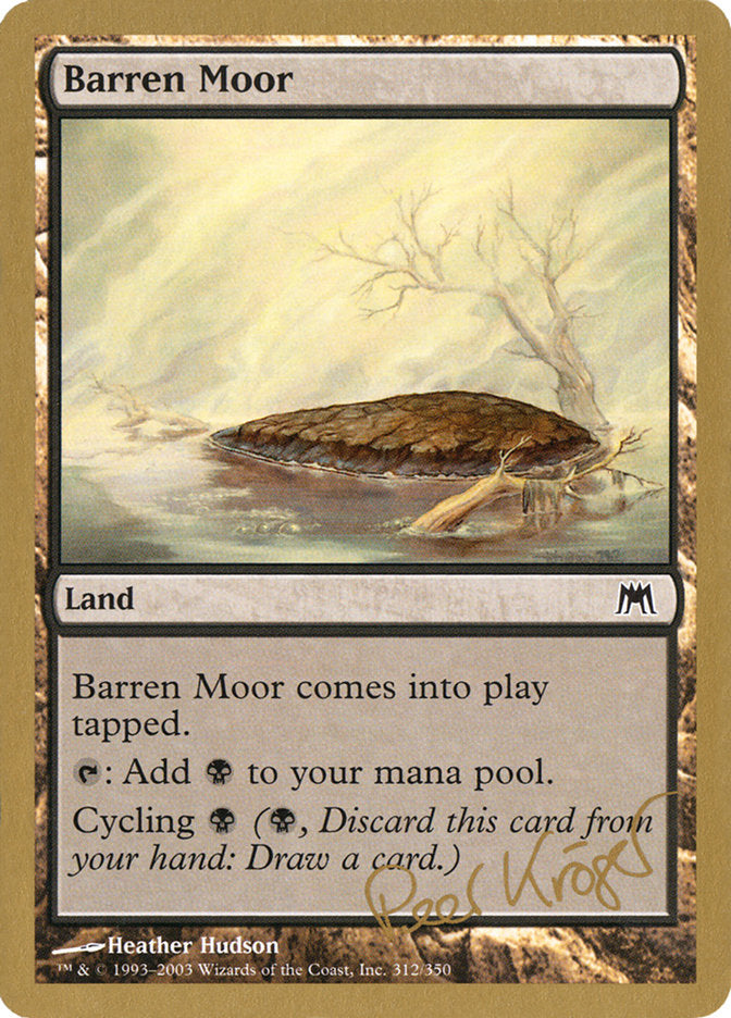 Barren Moor (Peer Kroger) [World Championship Decks 2003] | Enigma On Main