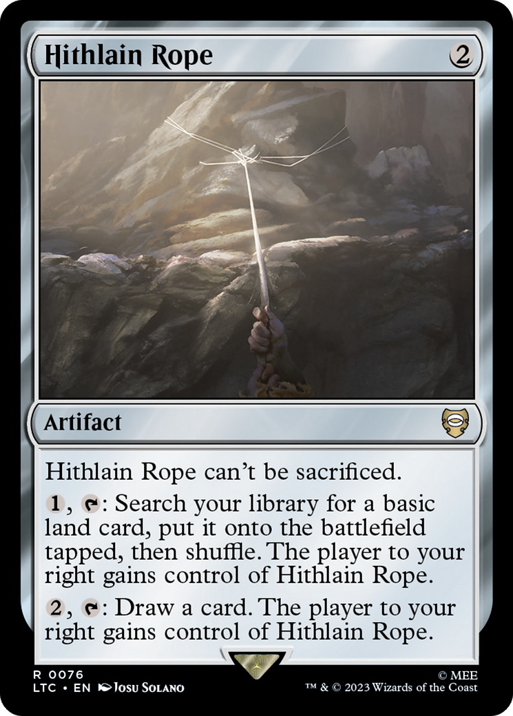 Hithlain Rope [The Lord of the Rings: Tales of Middle-Earth Commander] | Enigma On Main