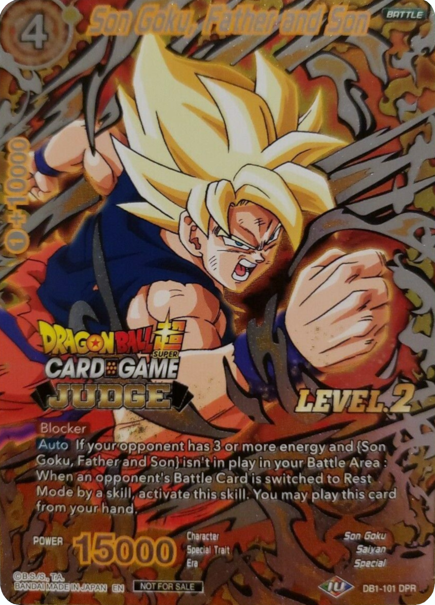 Son Goku, Father and Son (Level 2) (DB1-101) [Promotion Cards] | Enigma On Main