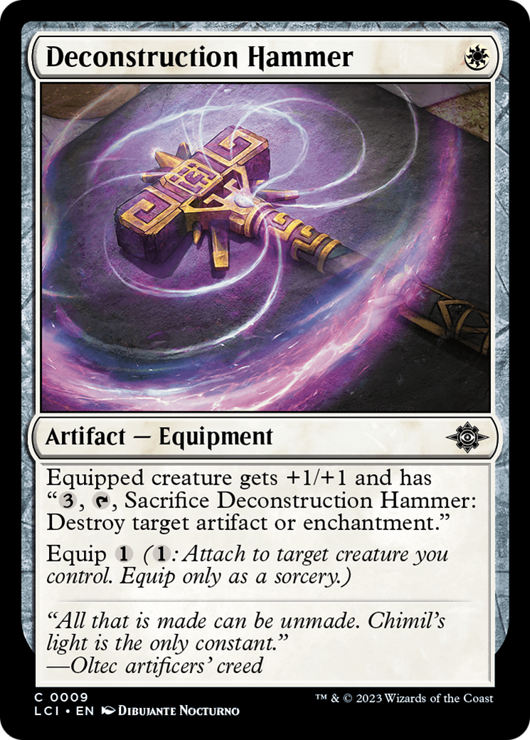 Deconstruction Hammer [The Lost Caverns of Ixalan] | Enigma On Main