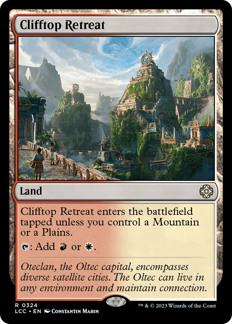 Clifftop Retreat [The Lost Caverns of Ixalan Commander] | Enigma On Main