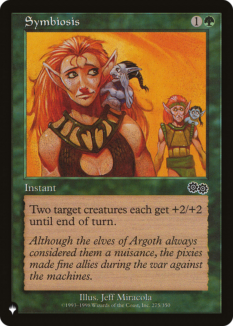 Symbiosis [The List Reprints] | Enigma On Main