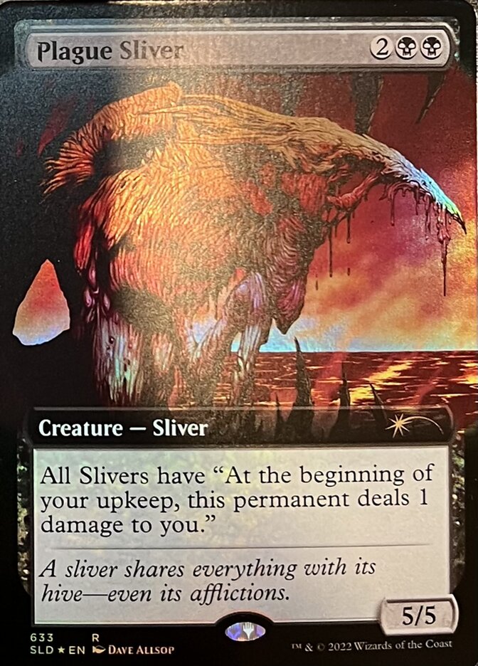 Plague Sliver (Extended Art) [Secret Lair Drop Promos] | Enigma On Main