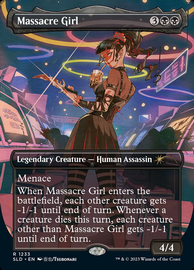 Massacre Girl (Borderless) [Secret Lair Drop Series] | Enigma On Main