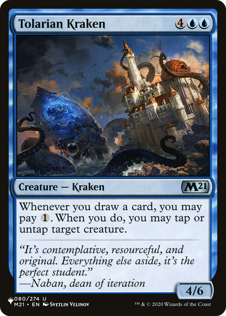 Tolarian Kraken [The List Reprints] | Enigma On Main