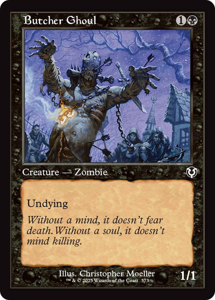 Butcher Ghoul (Retro Frame) [Innistrad Remastered] | Enigma On Main