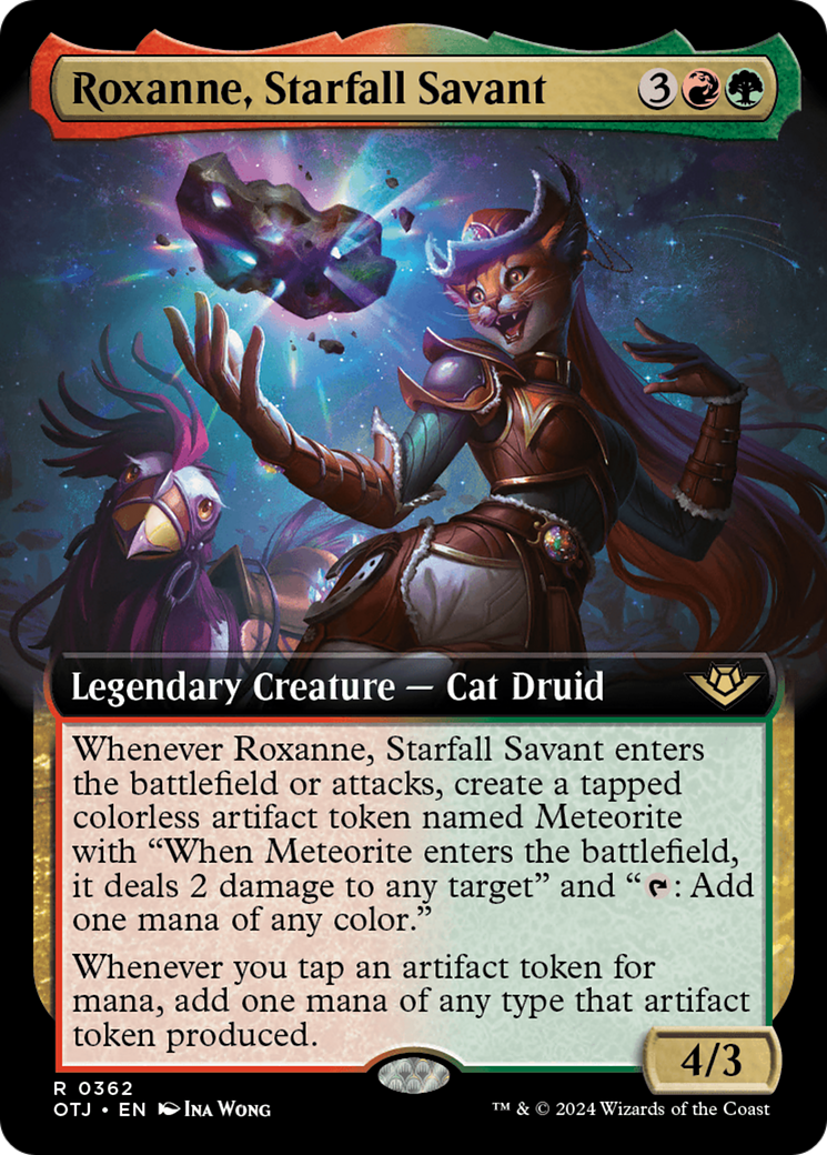 Roxanne, Starfall Savant (Extended Art) [Outlaws of Thunder Junction] | Enigma On Main