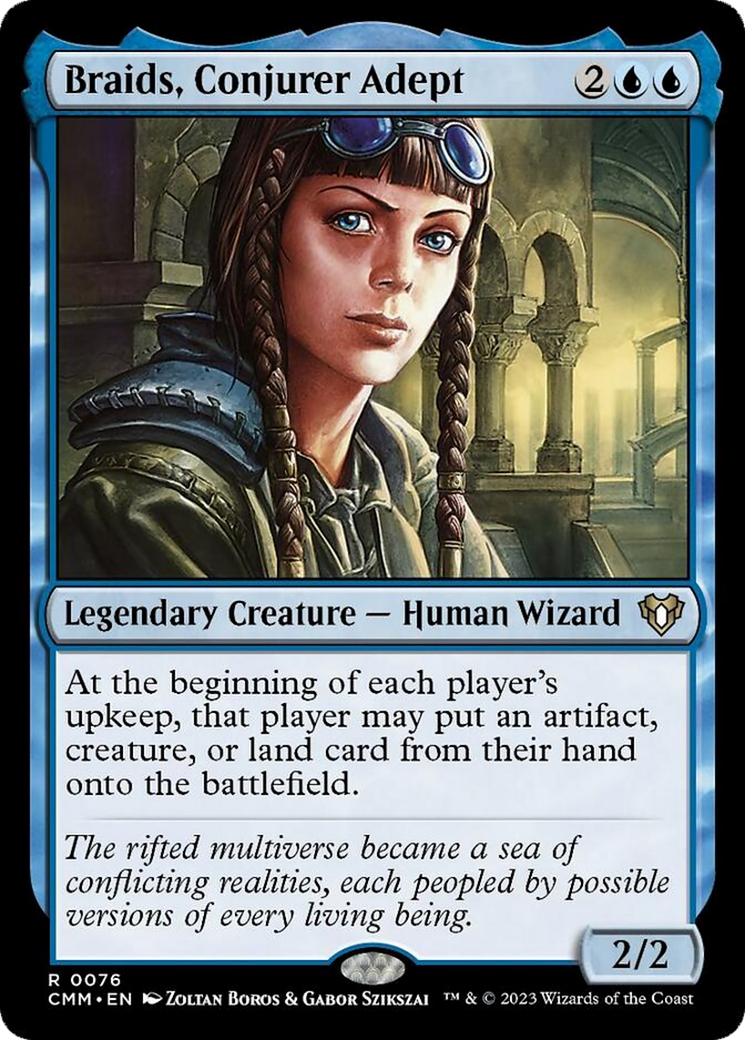 Braids, Conjurer Adept [Commander Masters] | Enigma On Main