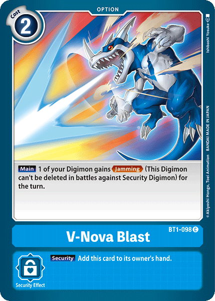 V-Nova Blast [BT1-098] [Release Special Booster Ver.1.0] | Enigma On Main