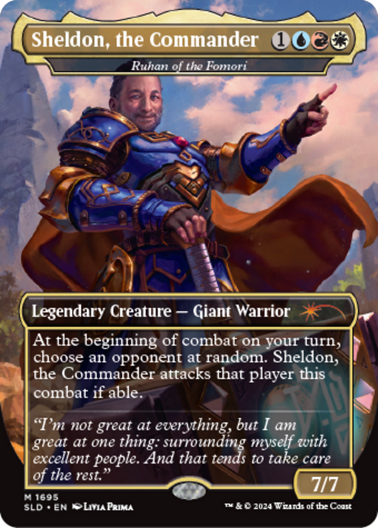 Ruhan of the Fomori - Sheldon, the Commander [Secret Lair: Sheldon's Spellbook] | Enigma On Main