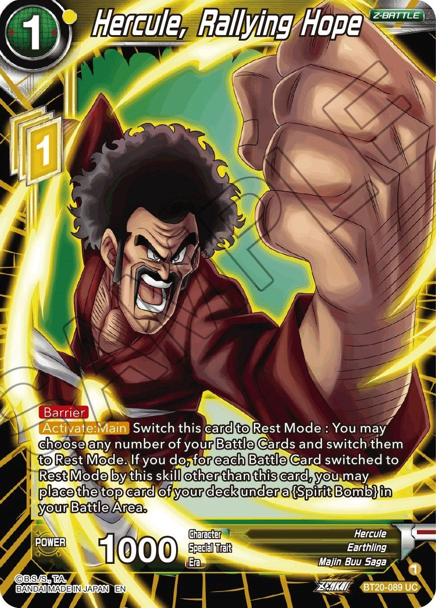 Hercule, Rallying Hope (BT20-089) [Power Absorbed] | Enigma On Main
