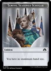 Tamiyo, Seasoned Scholar // Energy Reserve Double-Sided Token [Modern Horizons 3 Tokens] | Enigma On Main