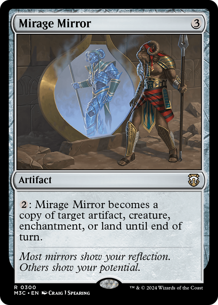 Mirage Mirror (Ripple Foil) [Modern Horizons 3 Commander] | Enigma On Main