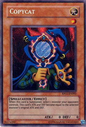 Copycat [RP01-EN092] Secret Rare | Enigma On Main