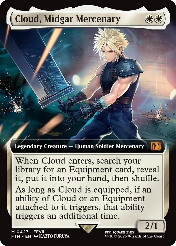 Cloud, Midgar Mercenary (Extended Art) [FINAL FANTASY] | Enigma On Main