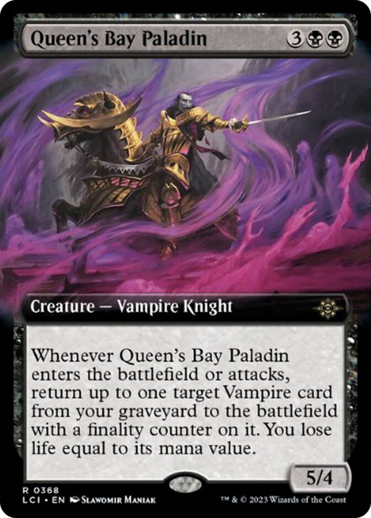 Queen's Bay Paladin (Extended Art) [The Lost Caverns of Ixalan] | Enigma On Main