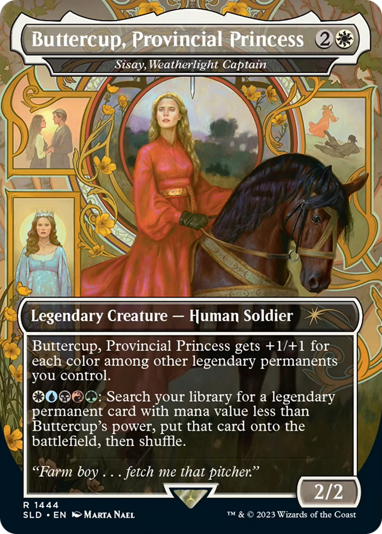 Buttercup, Provincial Princess - Sisay, Weatherlight Captain [Secret Lair Drop Series] | Enigma On Main