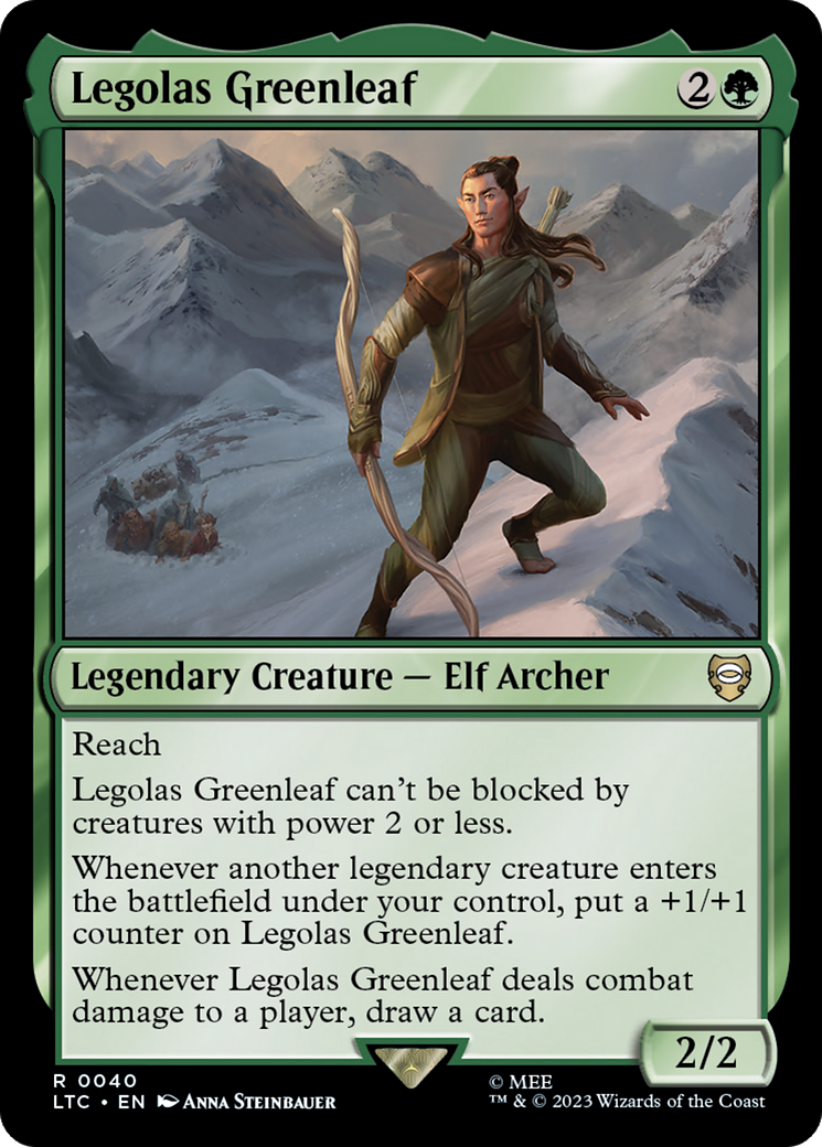 Legolas Greenleaf [The Lord of the Rings: Tales of Middle-Earth Commander] | Enigma On Main