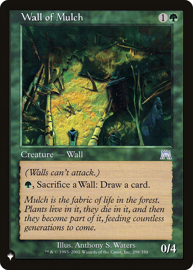 Wall of Mulch [The List Reprints] | Enigma On Main