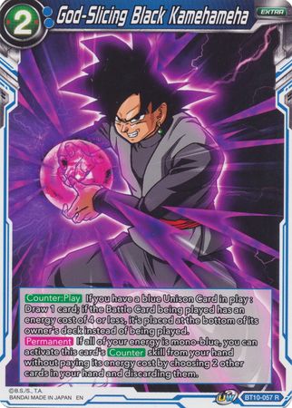 God-Slicing Black Kamehameha (BT10-057) [Rise of the Unison Warrior 2nd Edition] | Enigma On Main