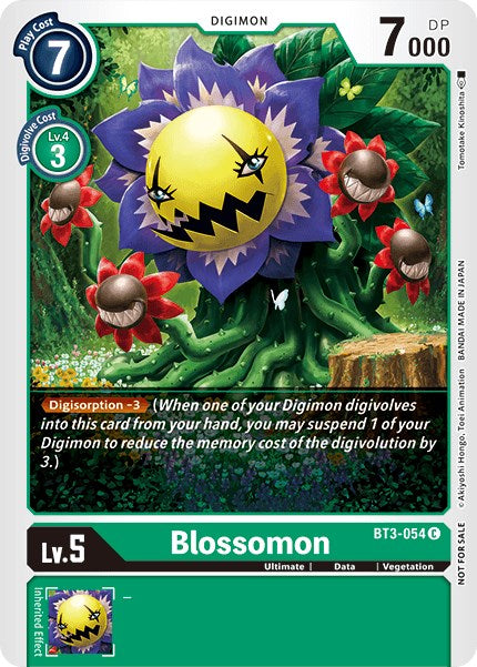 Blossomon [BT3-054] (Tamer Party Vol. 5) [Release Special Booster Promos] | Enigma On Main