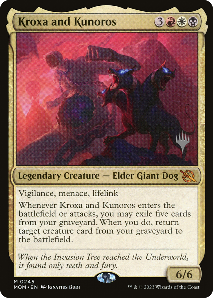 Kroxa and Kunoros (Promo Pack) [March of the Machine Promos] | Enigma On Main