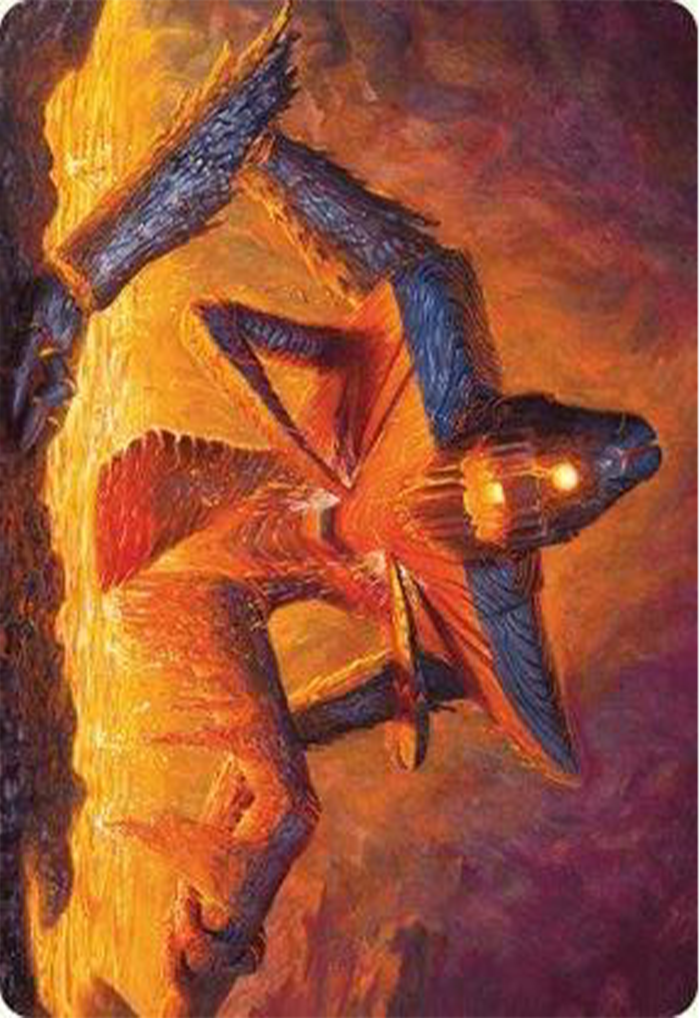 Molten Gatekeeper Art Card [Modern Horizons 3 Art Series] | Enigma On Main