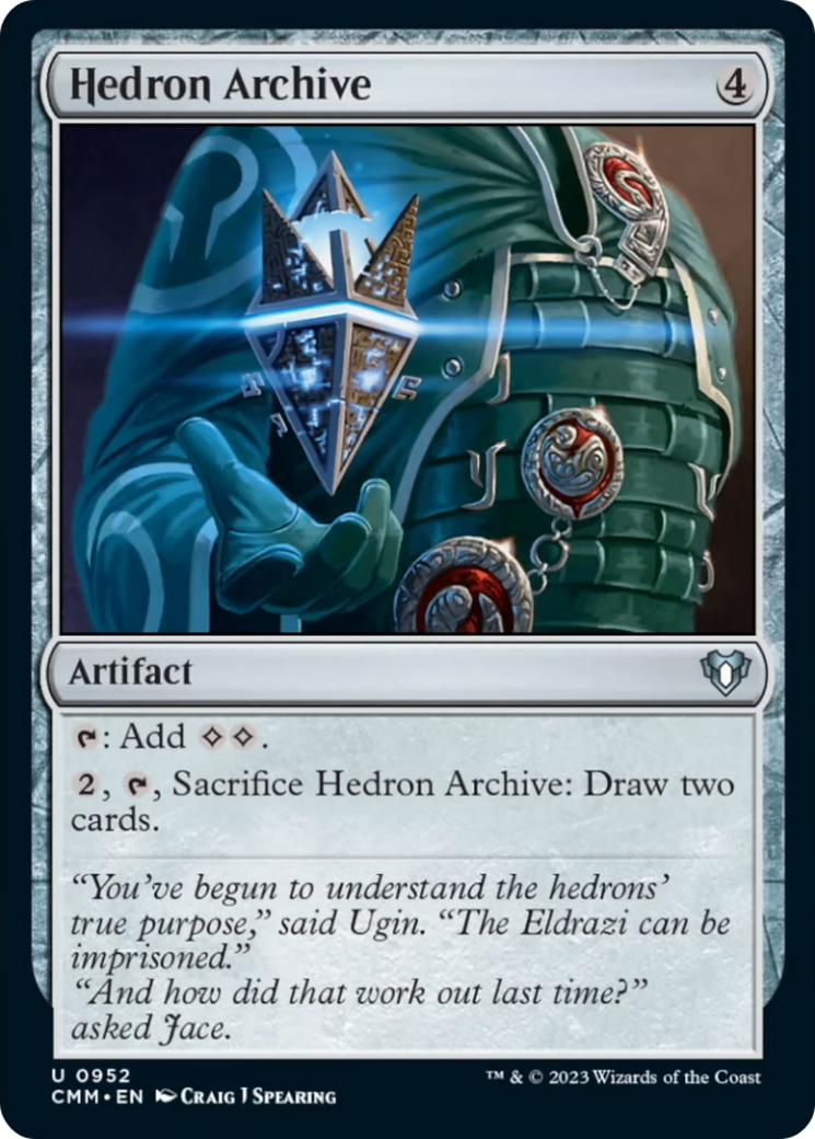 Hedron Archive [Commander Masters] | Enigma On Main