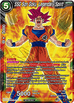 SSG Son Goku, Legendary Spirit (P-312) [Promotion Cards] | Enigma On Main