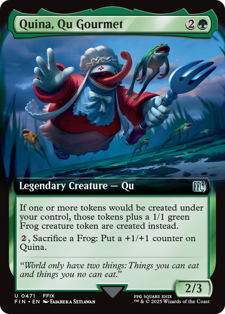 Quina, Qu Gourmet (Extended Art) [FINAL FANTASY] | Enigma On Main