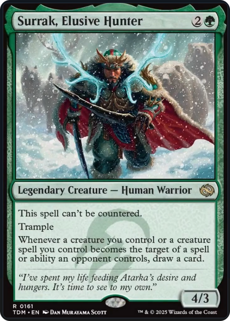 Surrak, Elusive Hunter [Tarkir: Dragonstorm] | Enigma On Main