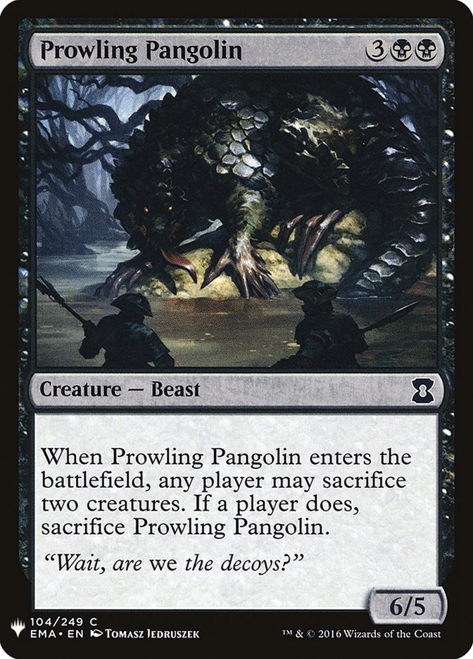 Prowling Pangolin [Mystery Booster] | Enigma On Main