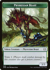 Phyrexian Beast Token [Phyrexia: All Will Be One Tokens] | Enigma On Main