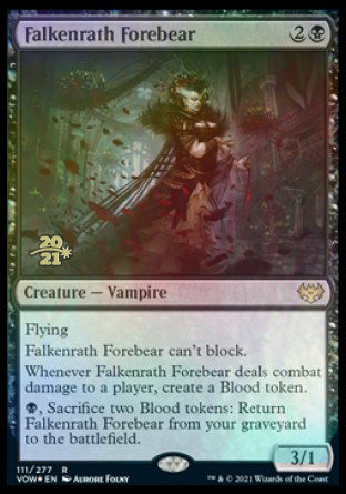 Falkenrath Forebear [Innistrad: Crimson Vow Prerelease Promos] | Enigma On Main