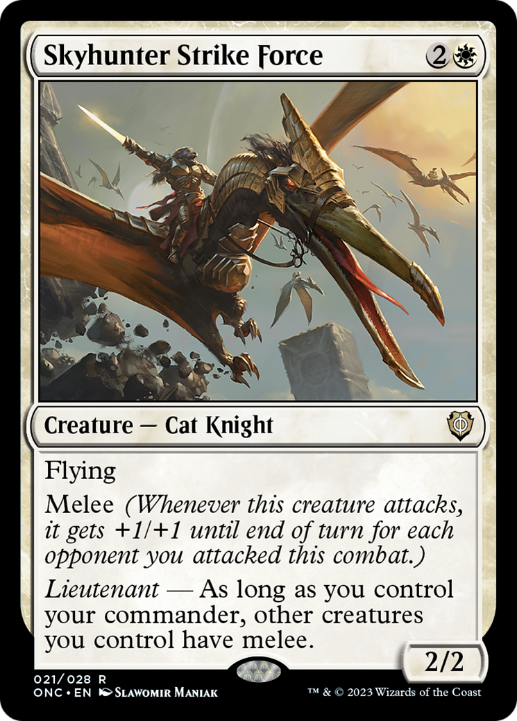 Skyhunter Strike Force [Phyrexia: All Will Be One Commander] | Enigma On Main