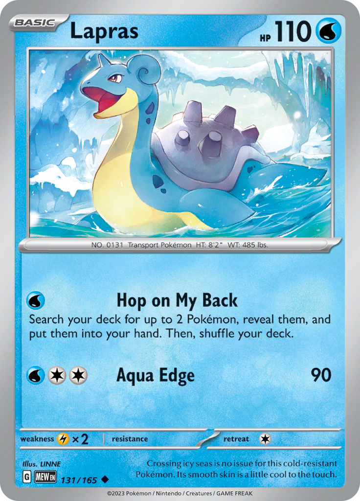 Lapras (131/165) [Scarlet & Violet: 151] | Enigma On Main