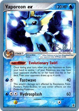 Vaporeon ex (110/113) (Eeveelutions - Jimmy Ballard) [World Championships 2006] | Enigma On Main