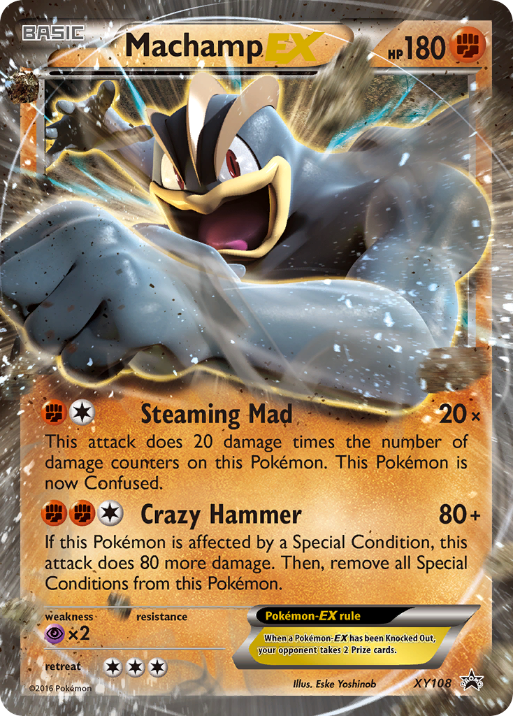 Machamp EX (XY108) [XY: Black Star Promos] | Enigma On Main
